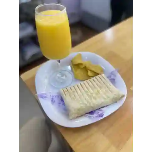 Wrap en Combo de Atún