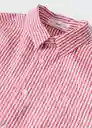 Camisa Johnny-H Rojo Talla 10 Niños Mango