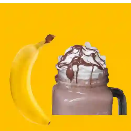 Malteada de Chocolate y Banano