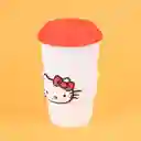 Vaso de Cerámica Hello Kitty Sanrio Rojo 400 mL Miniso