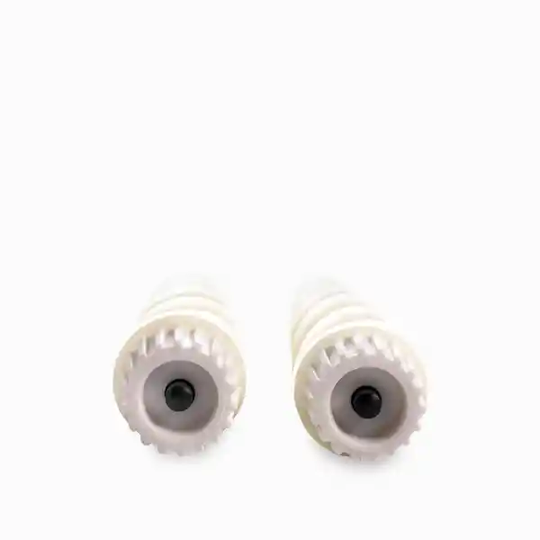Set Vela Led Caracol Marfil 21 cm Ambiente Gourmet