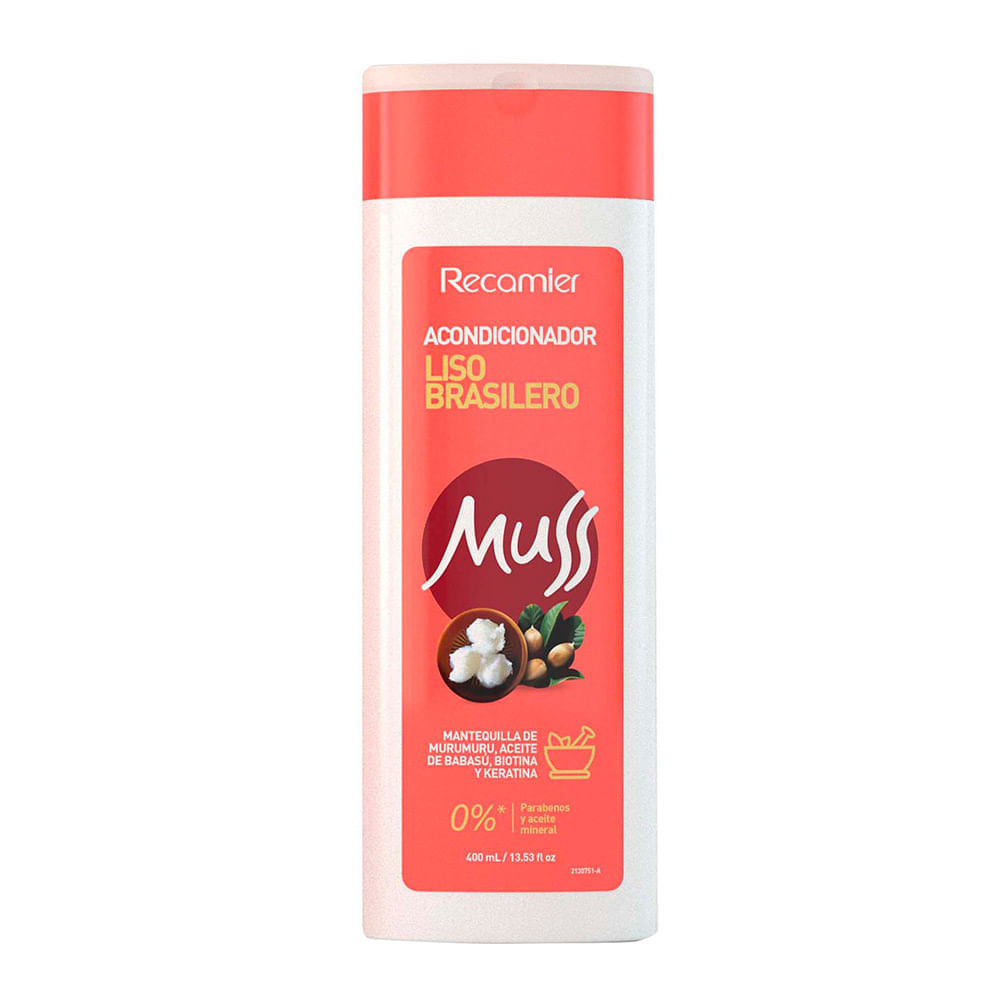 Muss Acondicionador Liso Brasilero 400 ml