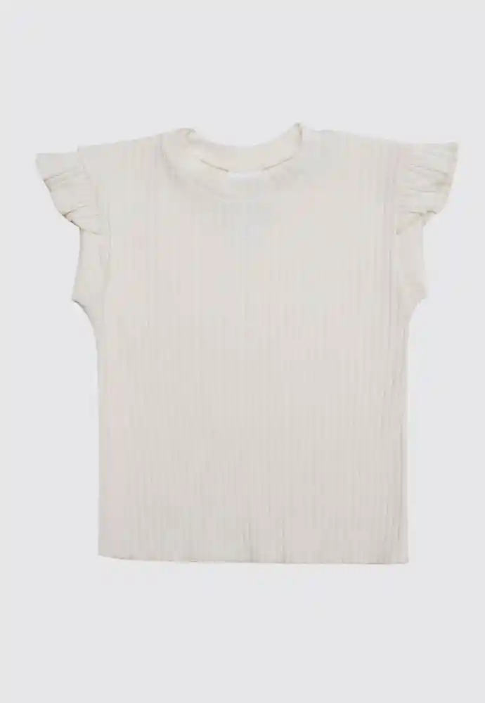 Camiseta Manga Corta 3t - Blanco