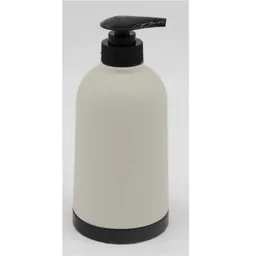 Dispensador Plástico Bicolor Ecru