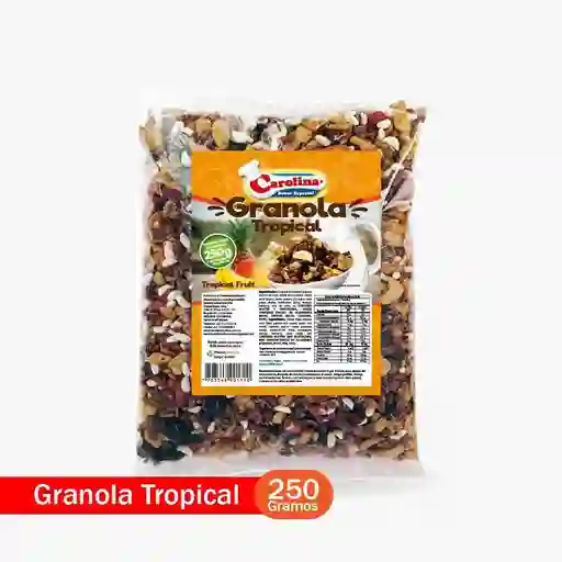 Granola Tropical Carolina 250 Gr