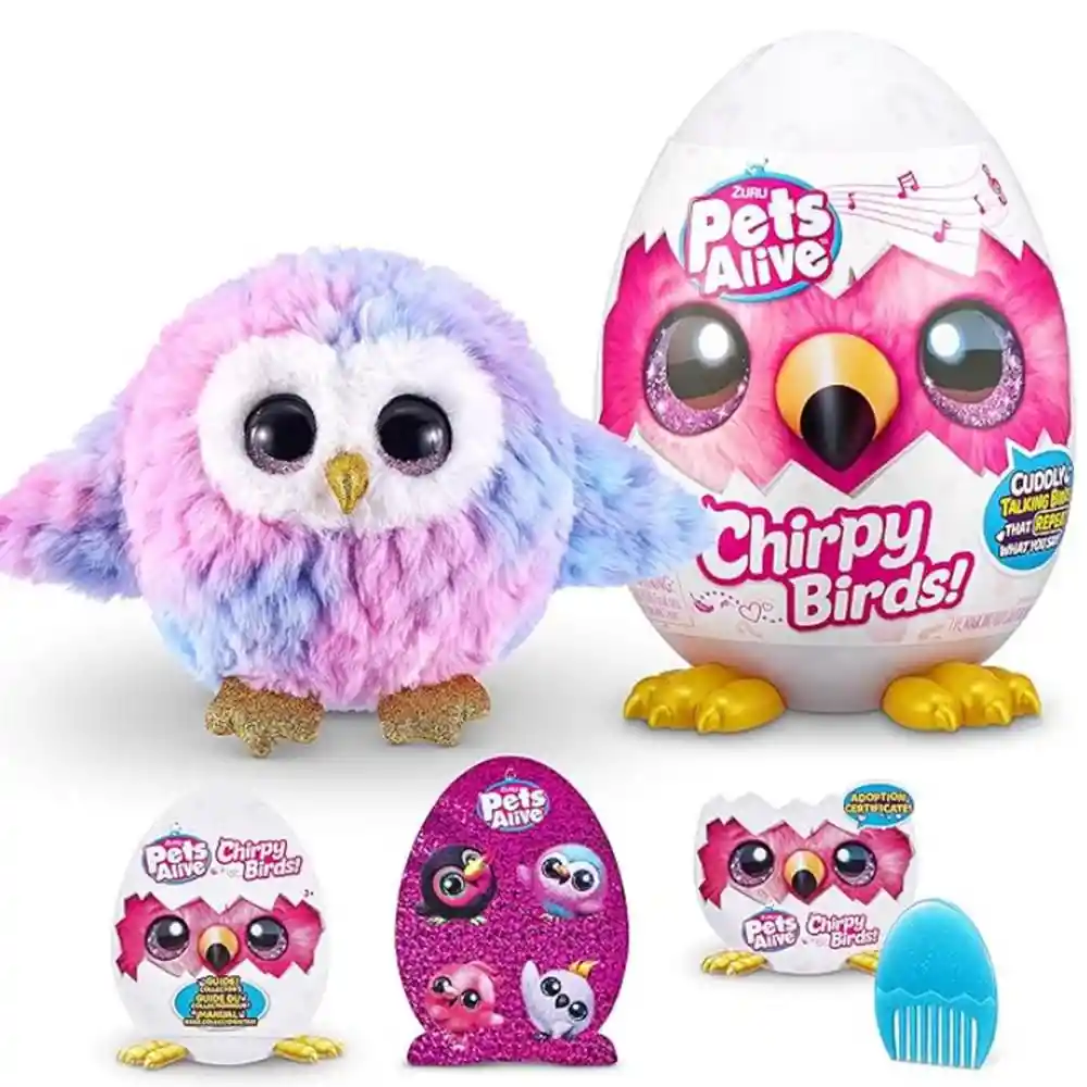 Chirpy Birds Huevo Sorpres Pet
