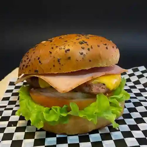 Hamburguesa de Jamón y Queso