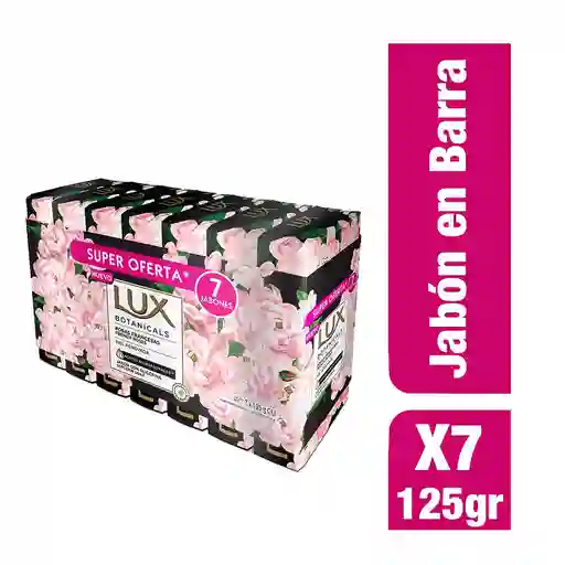 Lux Jabón de Tocador en Barra Fragancia a Rosas Francesas Pack x7