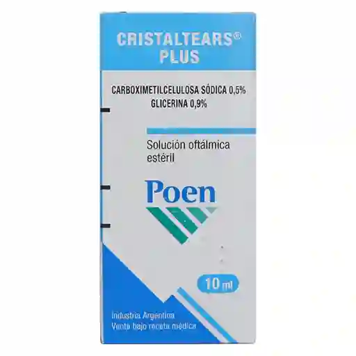  Cristal Tears  Plus Solucion Oftalmica (0.9 / 0.5%) 