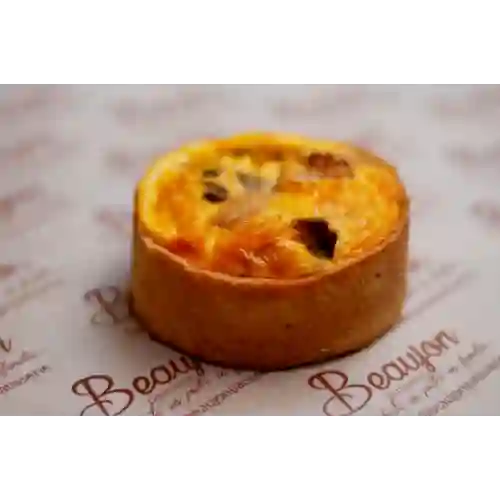 Quiche Pollo y Champiñón