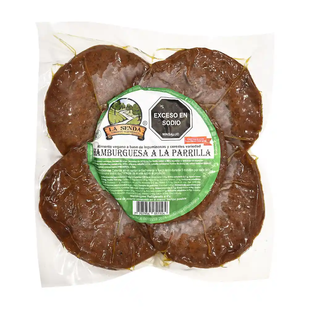 Hamburguesa La Senda Parrilla
