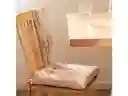 Cojín Silla Tejeduría Café Casaideas