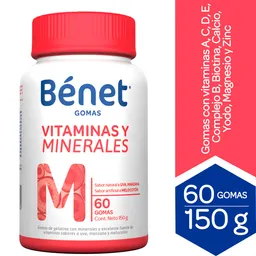 Benet Gomas Multivitaminas