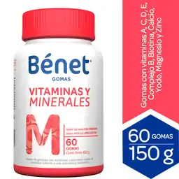 Benet Gomas Multivitaminas