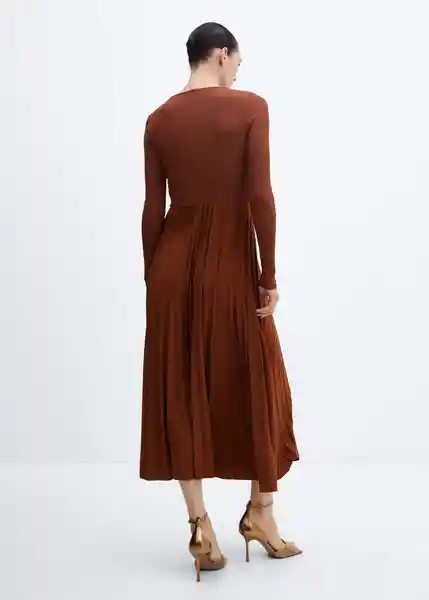 Vestido Caldera-A Caldero Talla S Mujer Mango