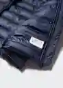 Abrigo Anorak Light4 Navy Talla 08 Niñas Mango