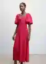 Vestido Fermin Fucsia Talla XL Mujer Mango