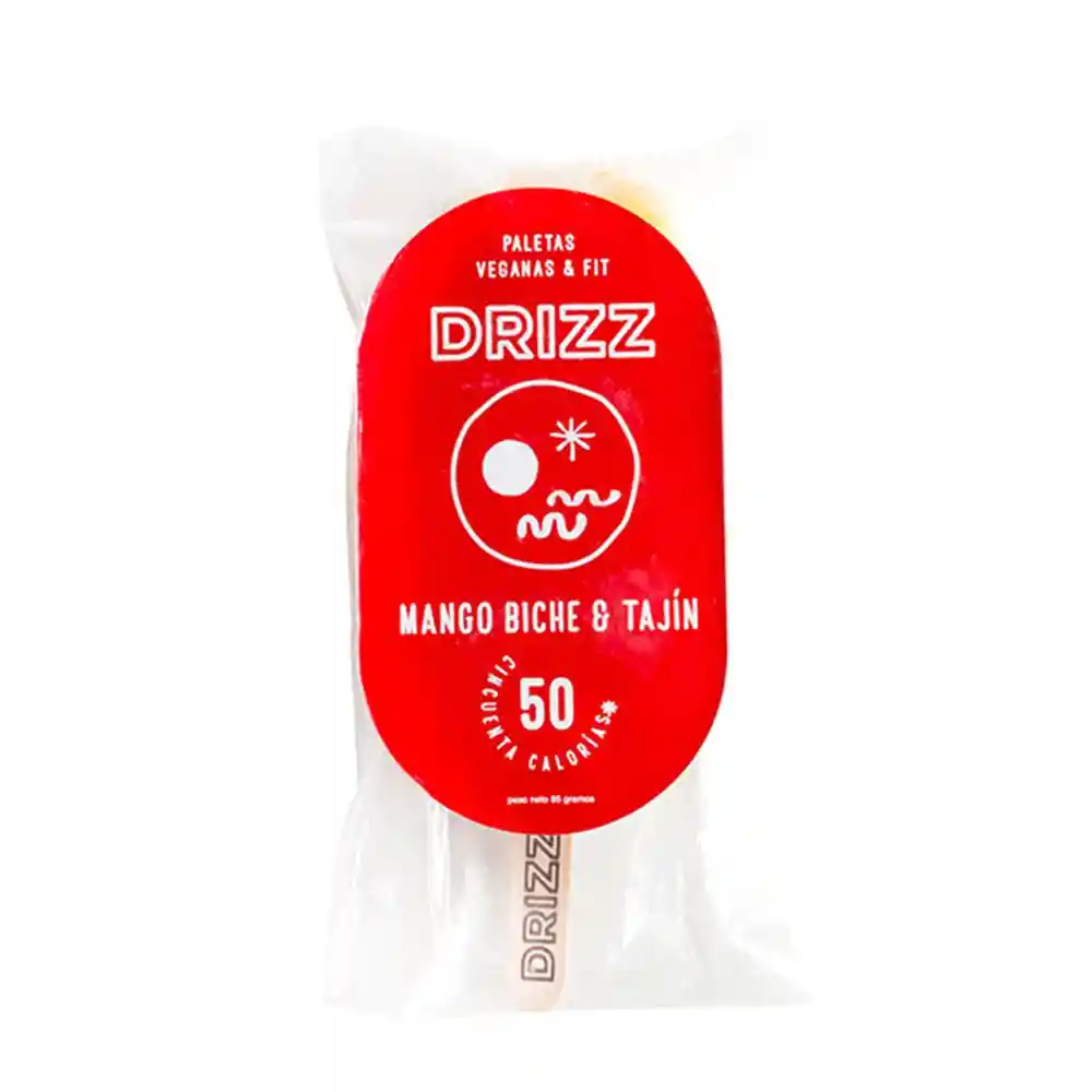 Drizz Paleta Vegana Mango Tajín y Tajín