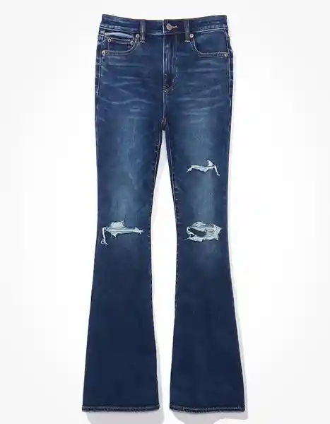 Jean Mujer Azul Talla 8 Long American Eagle 4169009