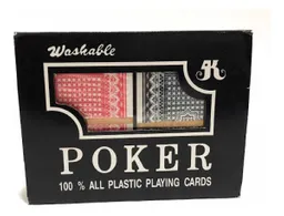 Royal Juego de Cartas Poker Baraja Naipes Plástico