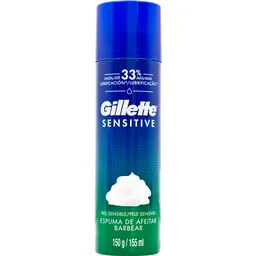 Gillette Espuma de Afeitar Sensitive Para Piel Sensible