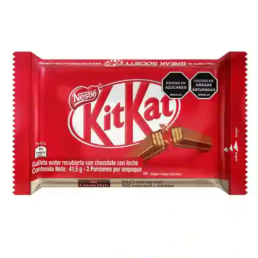 Galleta Kitkat Recubiertas Con Chocolate Con Leche 41.5 g