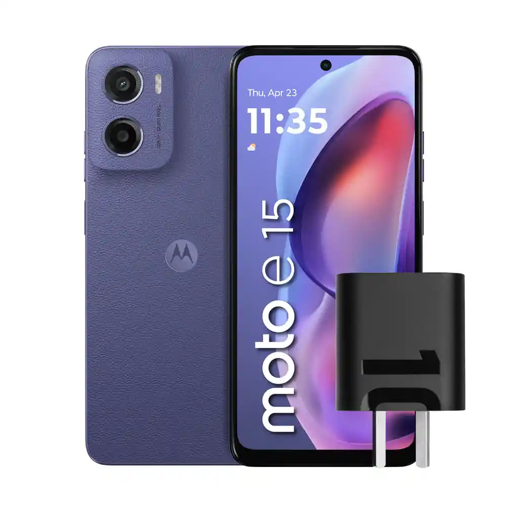 Celular Motorola E15 6.67" 4gb Ram 64gb Morado