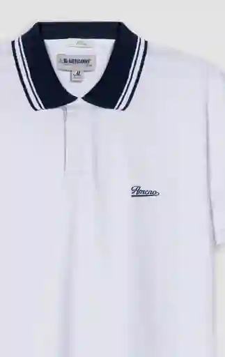 Camiseta Polo Hombre Blanco T. M 802G081_BLA114001 Americanino