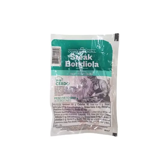 Steak Bondiola Cerdo - Corte Local 500 g