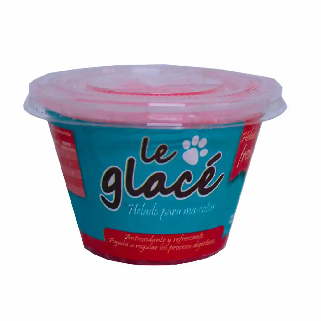 Le Glacé Helado Para Mascotas Sabor Fresa