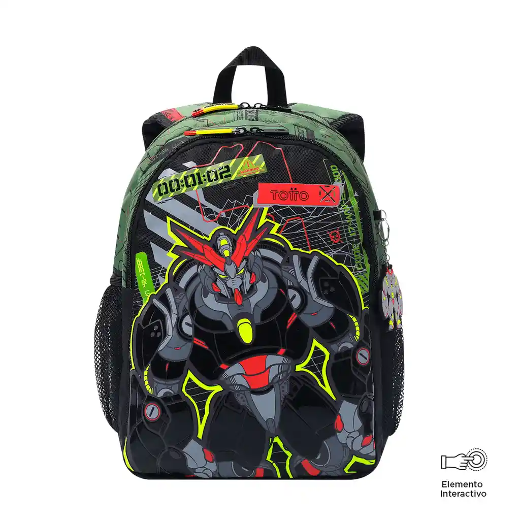 Morral Para Niño Argon M Verde