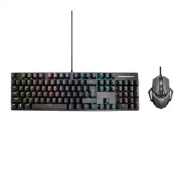 Teclado Esenses Alambr Gamer + Mouse Alambr Gamer Esenses Mgk10+wgm10