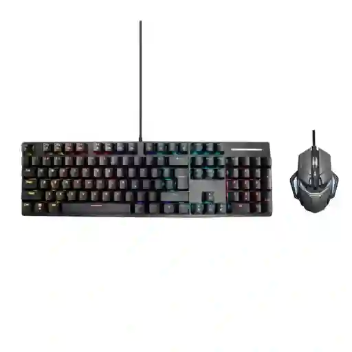 Teclado Esenses Alambr Gamer + Mouse Alambr Gamer Esenses Mgk10+wgm10