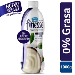 Yogurt Finesse Natural Botella 1000 ml