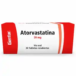 Genfar Atorvastatina (20 mg)