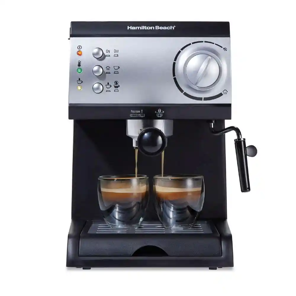 Maquina Espresso y Capuccino Hamilton Beach 40715