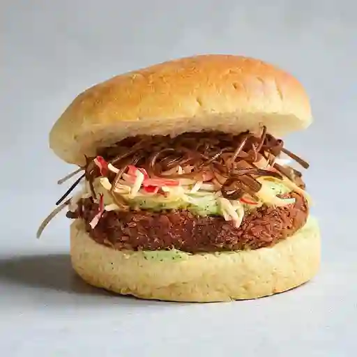 Hamburguesa de Cangrejo + Papas+gaseosa