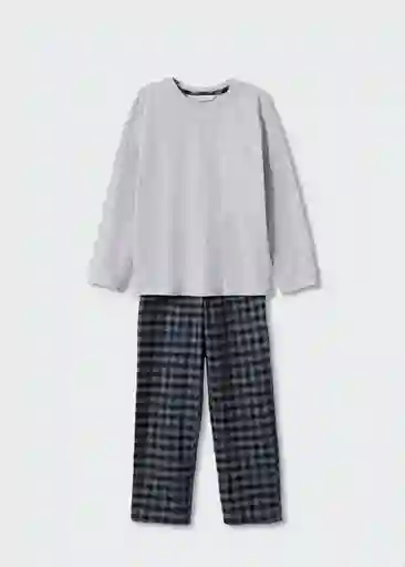 Pijama Pack Astro Gris Medio Vigore Talla 06 Niños Mango