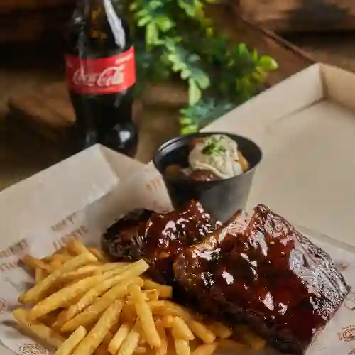 Combo 1/2 Rack Bbq Ribs