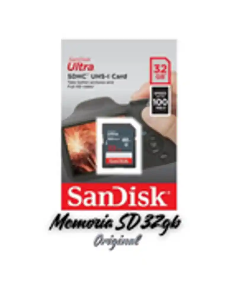 Memoria Sd Sandisk Ultra 32 Gb Original