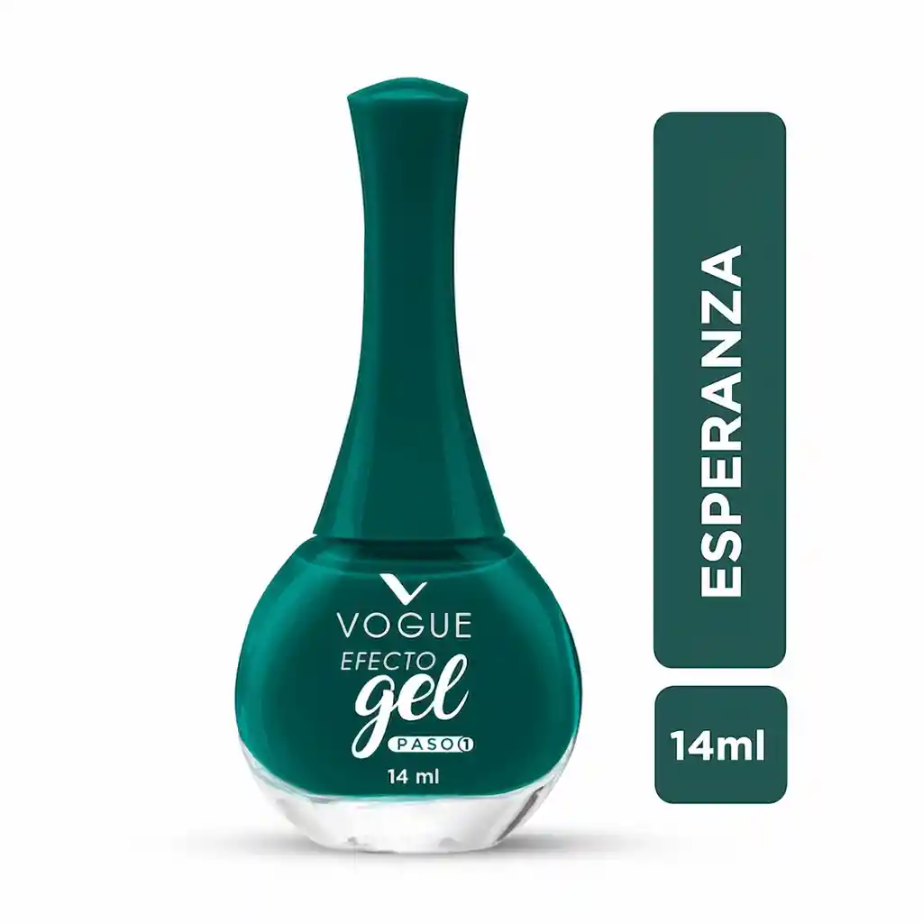 Vogue Esmalte Efecto Gel Esperanza Verde