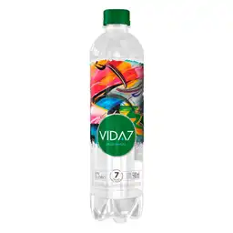 Vida7 Agua Potable Tratada con Gas 
