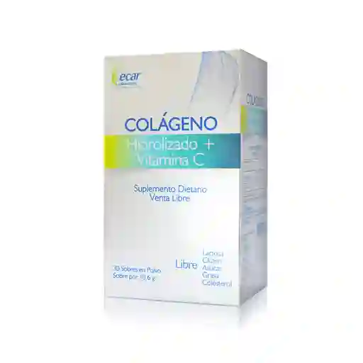 Colageno Hidrolizado + Vitamina C X 30 Sobres C/u
