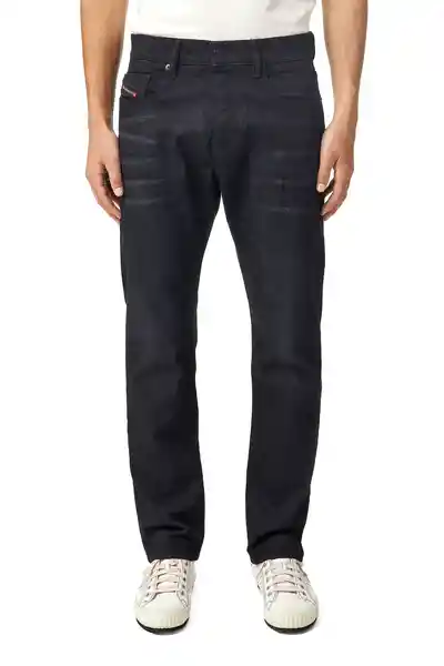 Diesel Jean D-Viker Para Hombre Negro Talla 33