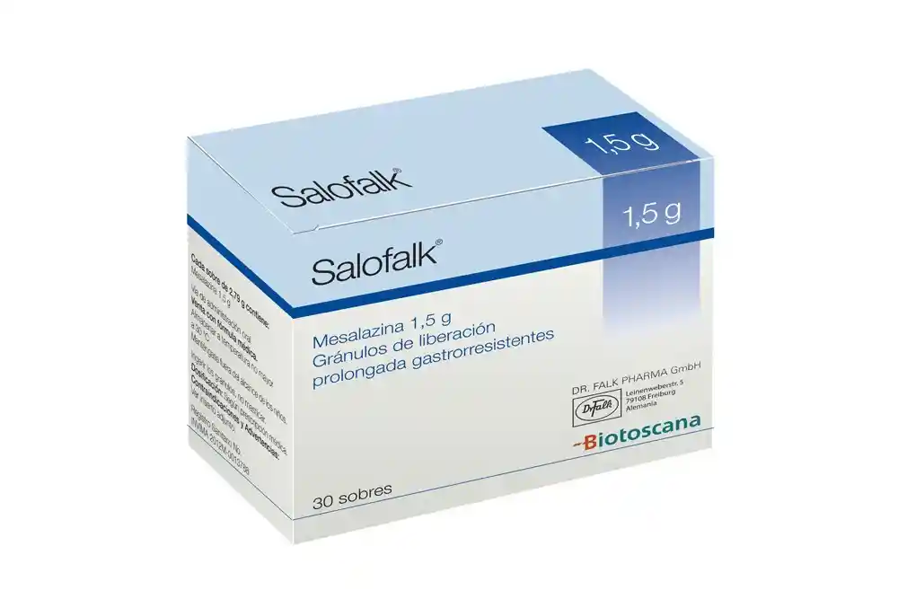 Salofalk Gránulos de Liberación Prolongada (1.5 g)
