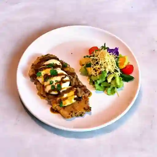 Lomo relleno de queso