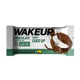 Wakeup Snack de Chocolate Relleno Sabor Coco Up