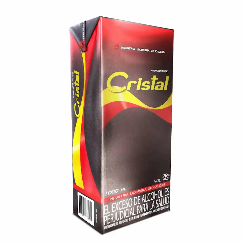Cristal Aguardiente 29 % Alcohol
