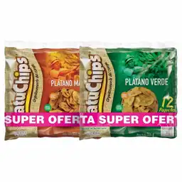 Natuchips Plátano Maduro y Plátano Verde