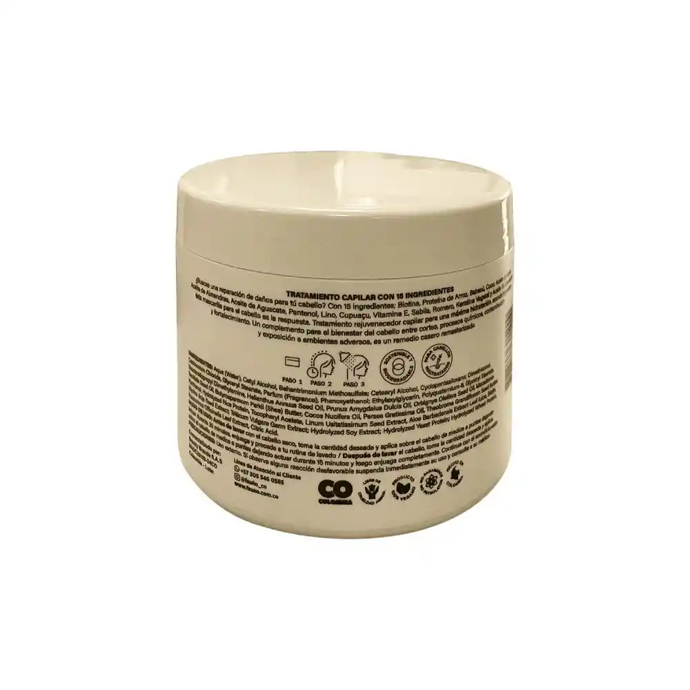 Tratamiento Fauno Origen Natural Rejuvenecedor Capilar (300 Gr)
